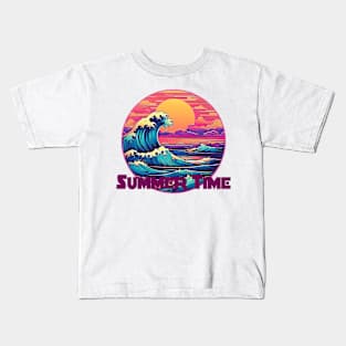 Summer Time 5 Kids T-Shirt